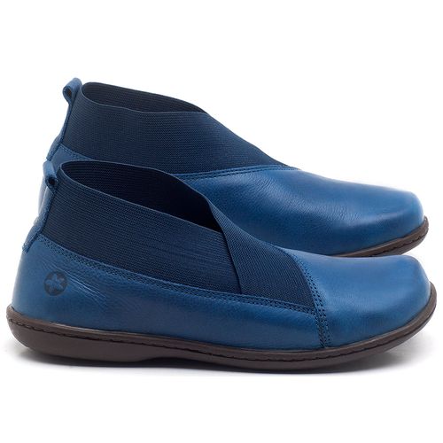 Laranja_Lima_Shoes_Sapatos_Femininos_Flat_Boot_em_Couro_Azul_-_Codigo_-_56086_1