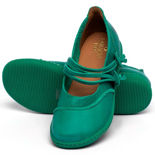 Laranja_Lima_Shoes_Sapatos_Femininos_Flat_Shoes_em_Couro_Verde_-_Codigo_-_137267_2