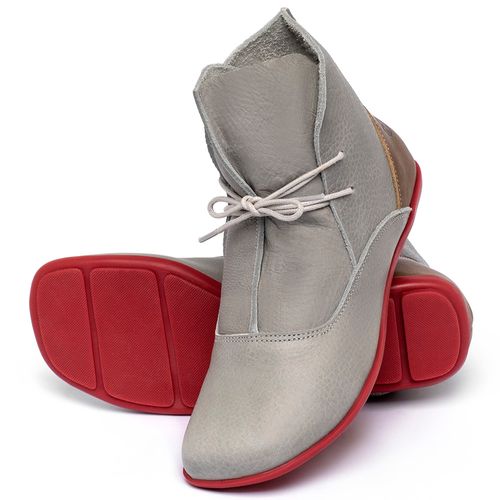 Laranja_Lima_Shoes_Sapatos_Femininos_Flat_Boot_em_Couro_Cinza_-_Codigo_-_9549_2