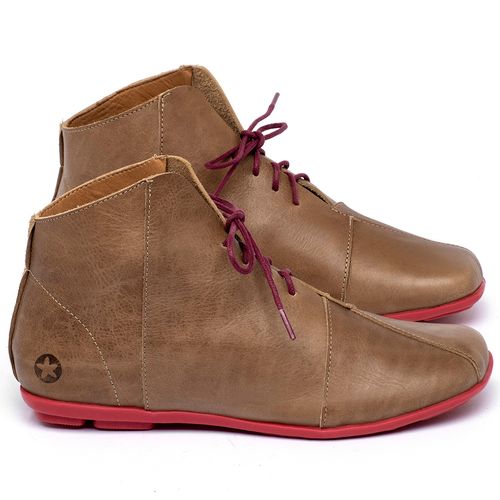 Laranja_Lima_Shoes_Sapatos_Femininos_Flat_Boot_em_Couro_Marrom_-_Codigo_-_9550_1