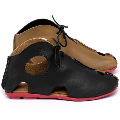 Laranja_Lima_Shoes_Sapatos_Femininos_Flat_Boot_em_Couro_Bicolor_-_Codigo_-_9529_1