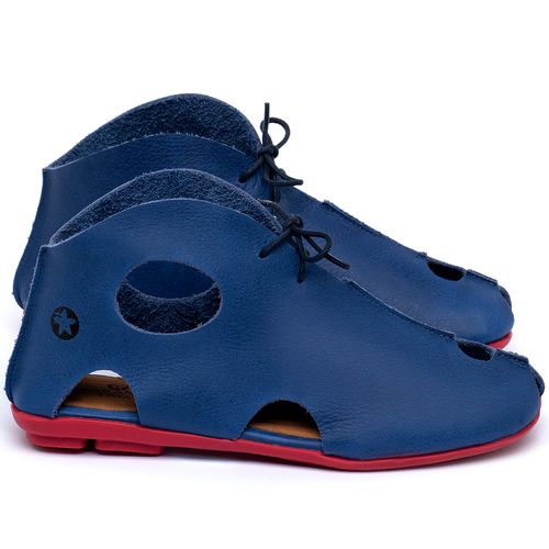 Laranja_Lima_Shoes_Sapatos_Femininos_Flat_Boot_em_Couro_Azul_-_Codigo_-_9529_1