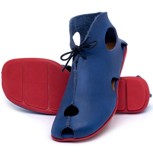 Laranja_Lima_Shoes_Sapatos_Femininos_Flat_Boot_em_Couro_Azul_-_Codigo_-_9529_2