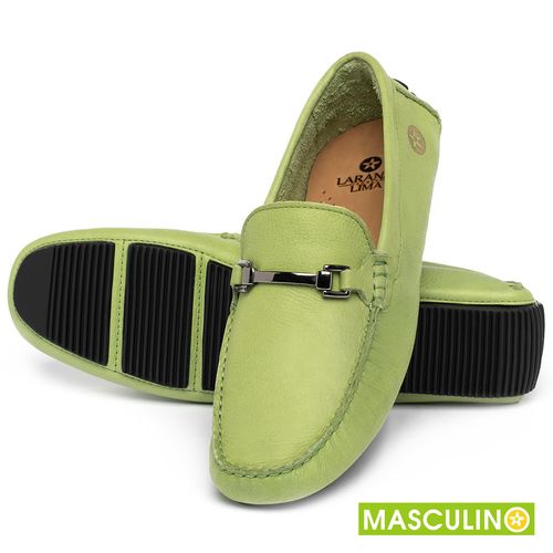 Laranja_Lima_Shoes_Sapatos_Masculinos_Mocassim_em_Couro_Verde_-_Codigo_-_151002_2