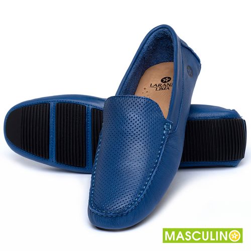 Laranja_Lima_Shoes_Sapatos_Masculinos_Mocassim_em_Couro_Azul_-_Codigo_-_151003_2